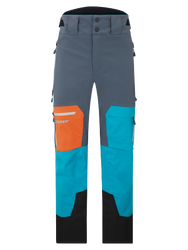 Lyžiarske nohavice Ziener Tewes Full-Zip Teamwear Lady Carribean Ombre - 2024/25