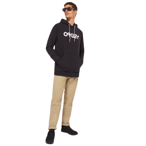 Mikina Oakley B1B PO Hoodie 2.0 Black/White