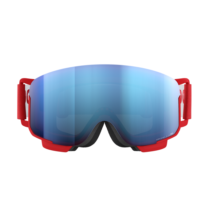 Lyžiarske okuliare POC Nexal Mid Prismane Red/Partly Sunny Blue - 2025/26