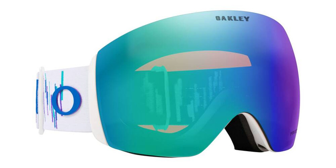 Lyžiarske okuliare Oakley Flight Deck L Mikaela Shiffrin Signature Prizm Argon Iridium - 2023/24