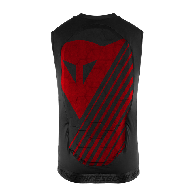 Chránič DAINESE Scrabeo Flexagon Waistcoat 2 Stretch-Limo/High-Risk-Red  - 2024/25