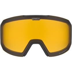 Lyžiarske okuliare Uvex Evidnt ATTRACT V Black Matt/Mirror Green + spare lens - 2025/26