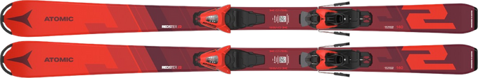 Zjazdové lyže Atomic Redster J2 130-150 + C 5 GW Red/Black - 2024/25