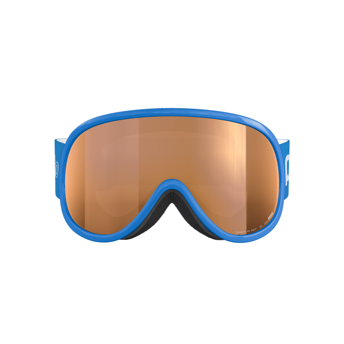 Lyžiarske okuliare POC Pocito Retina Fluorescent Blue/Partly Sunny Light Orange - 2025/26