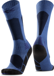 Lyžiarske ponožky X-socks Ski Discover OTC JR Blue Blossom/Marine - 2025/26