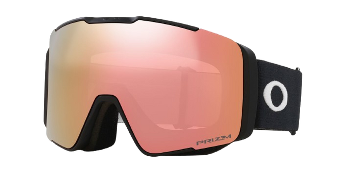 Lyžiarske okuliare Oakley Line Miner Pro M Matte Black/Prizm Snow Rose + Additional lens Prizm Snow Sage Gold Iridium - 2025/26