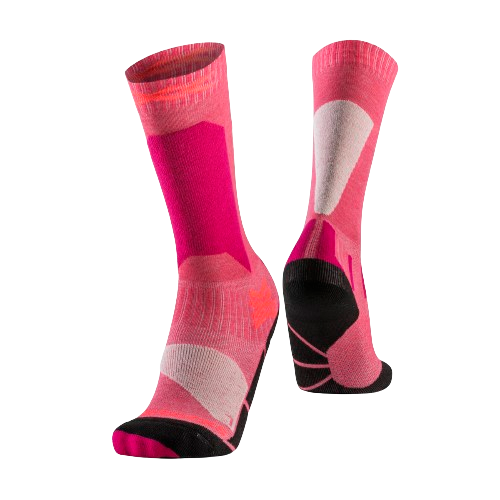 Lyžiarske ponožky X-socks Ski Discover OTC JR Light Pink/Light Sand - 2025/26