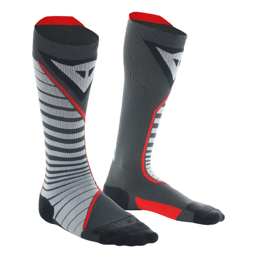 Lyžiarske ponožky Dainese Thermo Long Socks Black/Red - 2024/25