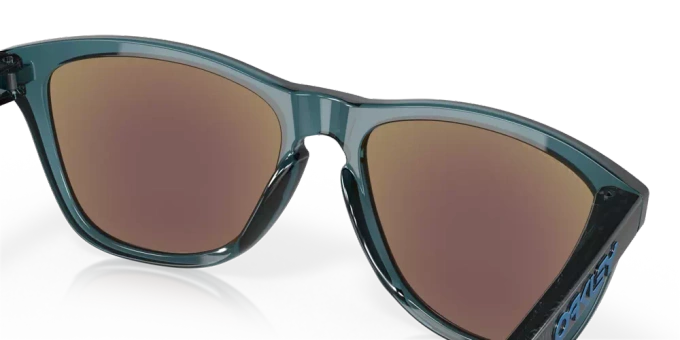 Slnečné okuliare Oakley Frogskins Crystal Black w/Prizm Sapphire Polarized - 2023