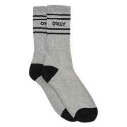 Ponožky Oakley Icon B1B Socks 2.0 New Granite HTHR/Black