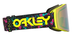 Lyžiarske okuliare Oakley Fall Line L Jaxon Black/Prizm Prizm Snow Sage Gold Iridium - 2025/26