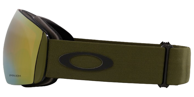 Lyžiarske okuliare Oakley Flight Deck L Matte Dark Brush/Prizm Sage Gold Iridium - 2025/26