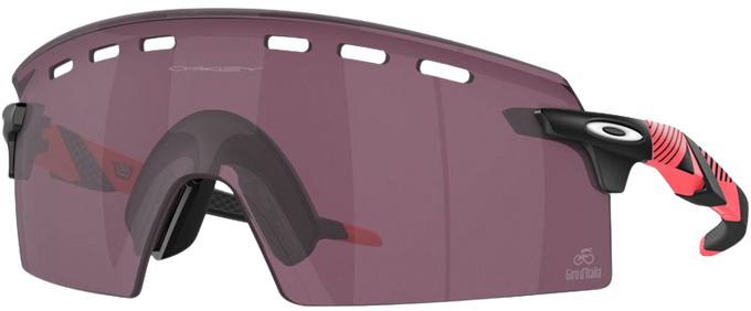 Slnečné okuliare OAKLEY Encoder Strike Vented Giro d'Italia Collection Prizm Road Black Lenses / Giro Pink Stripes Frame