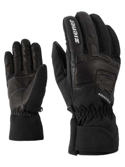 Lyžiarske rukavice Ziener Glyxus-z AS® Glove Man Black - 2025/26
