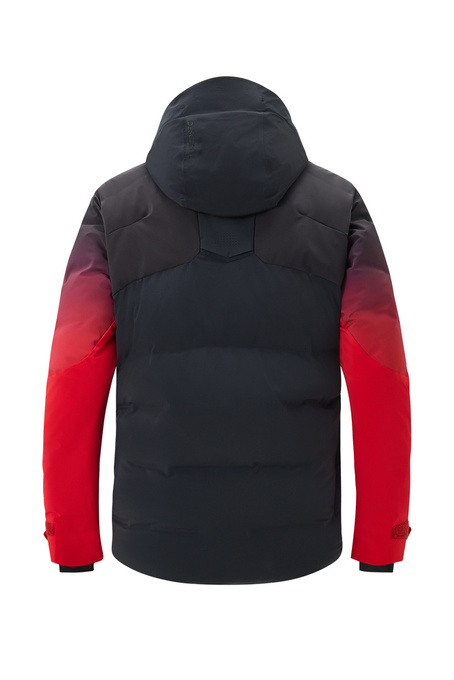 Zateplená bunda Descente Hybrid Down Jacket Black Electric Red - 2024/25