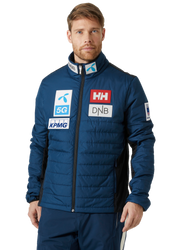 Páperová bunda Helly Hansen World Cup Insulator Jacket Ocean NSF - 2023/24