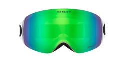 Lyžiarske okuliare Oakley Flight Deck M Prizm Snow Jade Iridium Lenses / Matte White - 2024/25