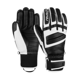 Lyžiarske rukavice Reusch Master Pro Black/White - 2024/25