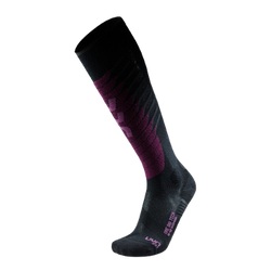 Lyžiarske ponožky UYN Women Ski One Biotech Black/Purple - 2025/26