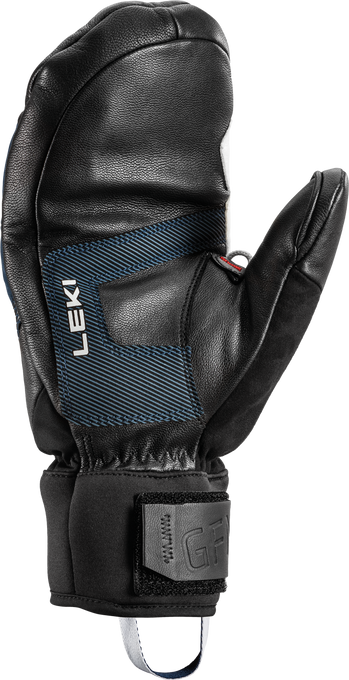 Lyžiarske rukavice LEKI Griffin Base 3D Mitt Black/Marine - 2025/26