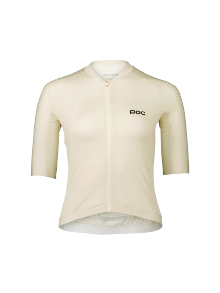 Cyklistický dres POC W's Pristine Jersey Okenite Off-White