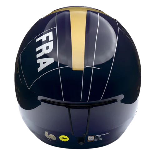 Lyžiarska helma Briko Volcano 2.0 Graphik France Mips Shiny Blue/White - 2025/26