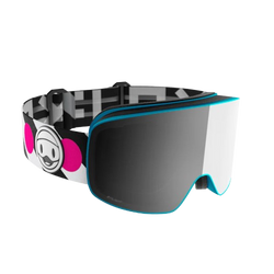Lyžiarske okuliare Flaxta Prime Kids Black/Pink/Silver - 2025/26