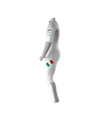 Lyžiarska kombinéza Energiapura Master White (non insulated, padded) - 2024/25