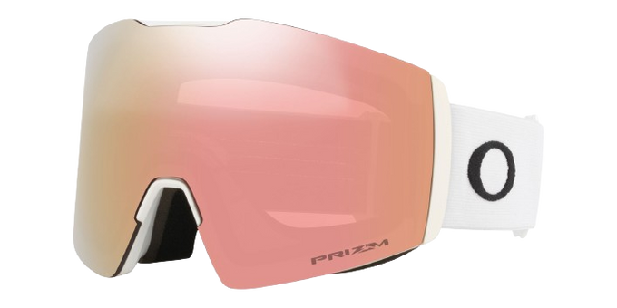 Lyžiarske okuliare Oakley Fall Line L Matte White Prizm Rose Gold - 2024/25