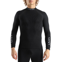 Funkčné tričko UYN Man Elevatyon Biomorph UW Shirt Long SL Turtle New Neck Black - 2025/26
