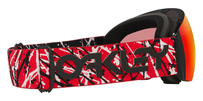 Lyžiarske okuliare Oakley Flight Deck L Red Eddie/Prizm Snow Torch Iridium - 2025/26