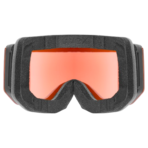 Lyžiarske okuliare Uvex lace ATTRACT FM Black Matt/Mirror Red + spare lens - 2025/26