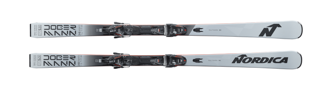Zjazdové lyže Nordica Dobermann Multigara DC Fdt + Marker Comp 13 FD - 2025/26