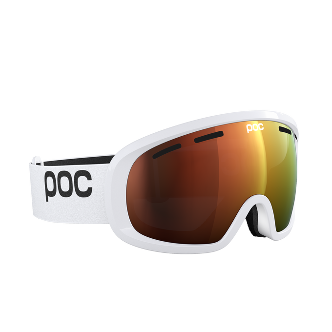 Lyžiarske okuliare POC Fovea Mid Hydrogen White/Partly Sunny Orange - 2025/26