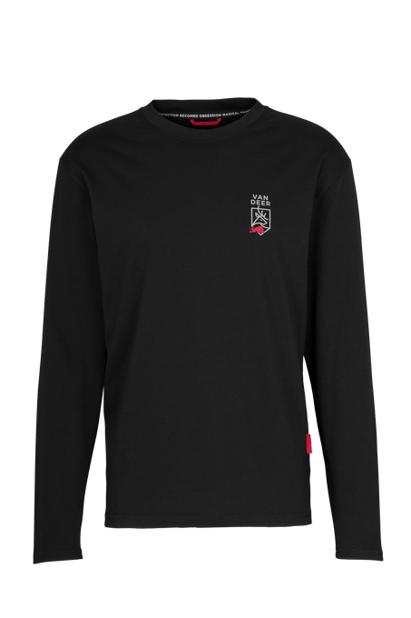 Tričko Van Deer Essential Longsleeve Black - 2025/26