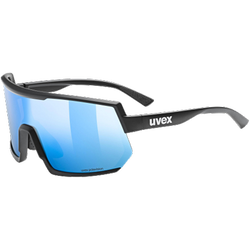 Slnečné okuliare Uvex Sportstyle 235 P - Black Mat/Mirror Blue - 2023