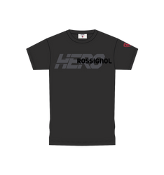 Tričko Rossignol New Hero Graphic Tee Black - 2024/25