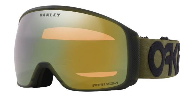 Lyžiarske okuliare Oakley Flight Tracker L Matte B1B Dark Brush Prizm Sage Gold Iridium - 2025/26