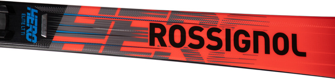 Zjazdové lyže Rossignol Hero Elite LT TI Konect + Nx 12 Konect GW B80 Black Hot Red - 2025/26