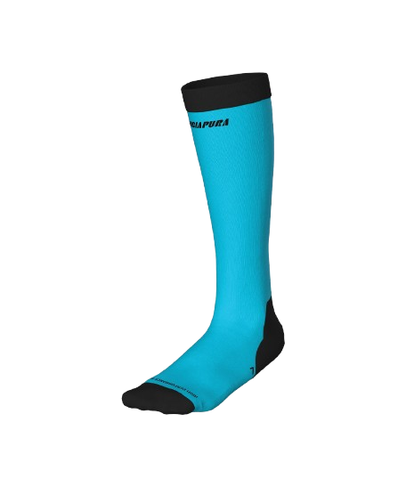Lyžiarske ponožky Energiapura Silk Socks Torqouoise/Black - 2025/26
