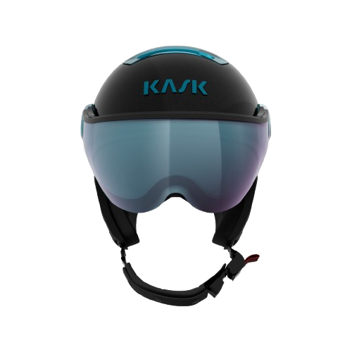 Lyžiarska helma KASK Chrome Visor Black/Sky - 2024/25