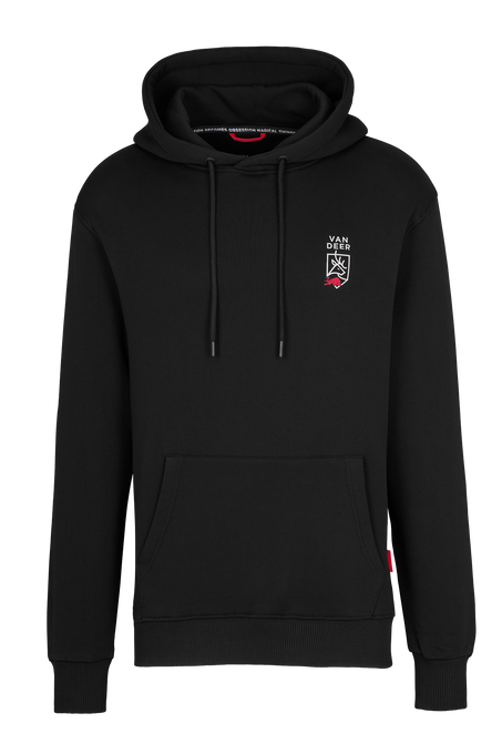 Mikina s kapucňou Van Deer Essential Hoodie Black - 2025/26