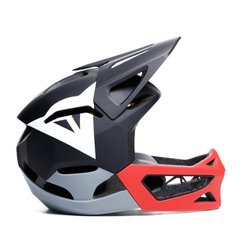 Cyklistická prilba Dainese Linea 01 Mips Mono Matt Black/Red/Nardo Grey