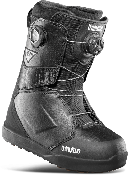 Snowboardové Topánky Thirty Two Lashed Double Boa Women Black/White/Black - 2024/25