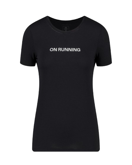 Tričko On Running RUN ON-T Women Black - 2025