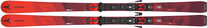 Zjazdové lyže Atomic Redster G7 + MI 12 GW Red/Black - 2024/25