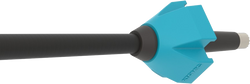 Zjazdové palice Atomic Redster X Carbon SQS Teal Blue – 2024/25