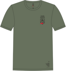 Tričko Van Deer Essential T-Shirt Khaki  - 2024/25