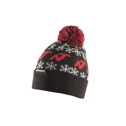 Čiapka Nordica Essential Beanie Black Red - 2025/26