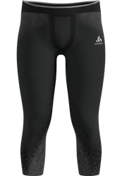 Termoaktívne legíny Odlo Perfomance Warm Blackcomb BL Bottom 3/4 Man Black - 2025/26
